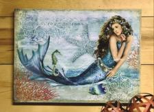 Daydreamimg Mermaid Canvas 