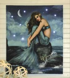 Lighted Mermaid Canvas 