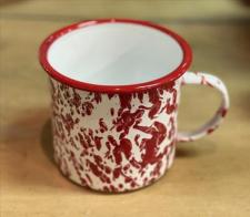 Red Splatter Soup Mug 