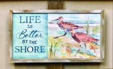Life Is Better By The Shore Framed Sign 