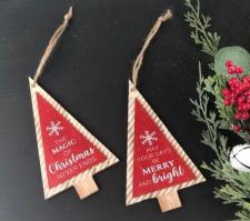 Magic of Christmas /  Merry & Bright Tree Ornaments (2 Assor
