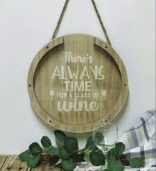 Always Time For Wine Barrel Cork Collector 