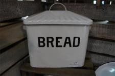 Black Rim Enamelware Bread Box 