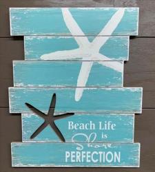 Shore Perfection Starfish Sign 