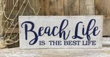 Beach Life Box Sign 
