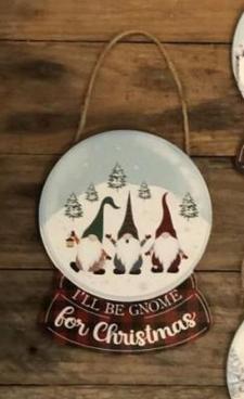 Gnome Snow Globe Ornament 