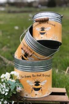 Bee King Buckets (Set of 3)