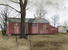 Americana Barn Canvas 