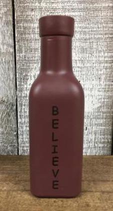 Believe Glass Bottle 