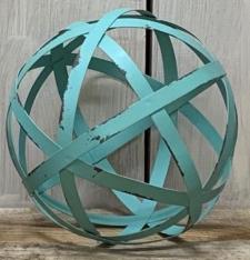 Teal Metal Band Sphere-L 