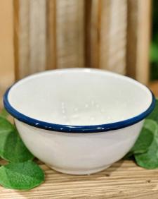 Blue Rim Cereal Bowl 