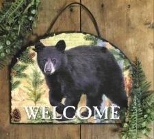 Bear Welcome Slate