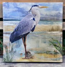 Shore Bird Heron Canvas