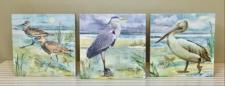 Shore Bird Blocks (Set of 3)