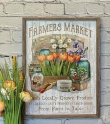 Farmers Market Sign 