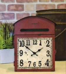 Red Barn Clock 