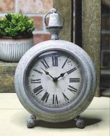 Gray Stone Clock 