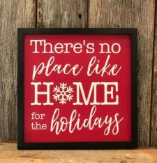 No Place Like Home Sign 