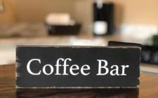 Coffee Bar Block Sign