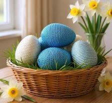 Cord Wrapped Eggs (Set of 6)