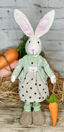 Polka Dot Girl Bunny 