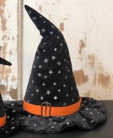 Witch Hat Orange Band Large 