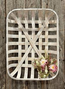 Tobacco Basket  Cream  