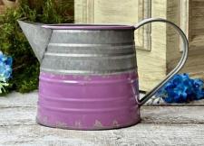 Dark Pink Metal Pitcher Small 