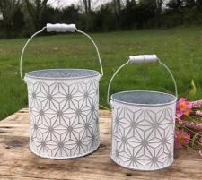 Starburst Designs Buckets (Set of 2)