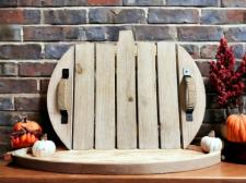 Pumpkin Wood Tray