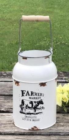 Sm. Farmers Market Milk Can 