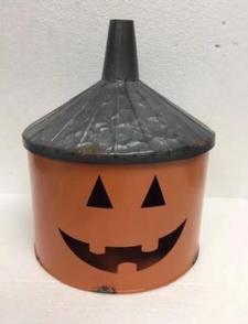 Orange Funnel Jack O' Lantern Small