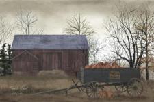 Pumpkin Wagon Canvas 