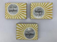 You Are My Sunshine Table Sitters (Set of 3)