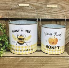 Bee Buckets (Set of 2)