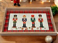 Nutcracker Wood Tray