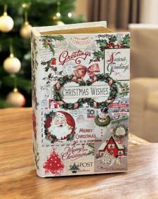 Vintage Canvas Book Box
