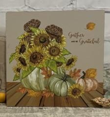 Gather And Be Grateful Block