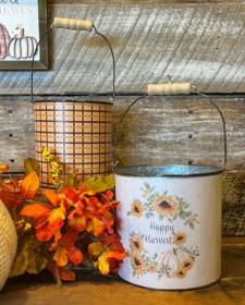 Happy Harvest Buckets (Set of 2)