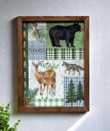 Cabin Collage Wall Art