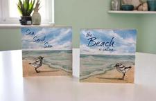 Beach Is Calling Blocks (2 Assorted) Each