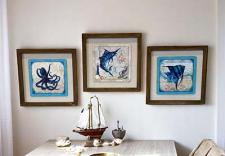 Magical Sea Life Wall Art (3 Assorted) Each