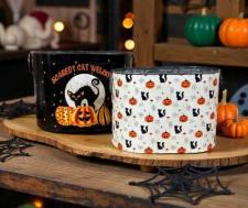 Scaredy Cat Oval Buckets (Set of 2)