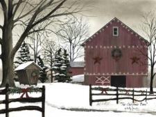 Christmas Barn Canvas 