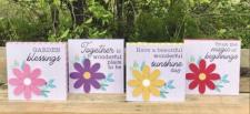 Flower Garden Blocks (4 Assorted)