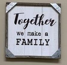 Together Family Sign 
