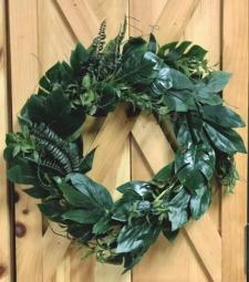 Tropical Green Mix Wreath 