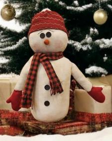 Red Stocking Cap Snowman